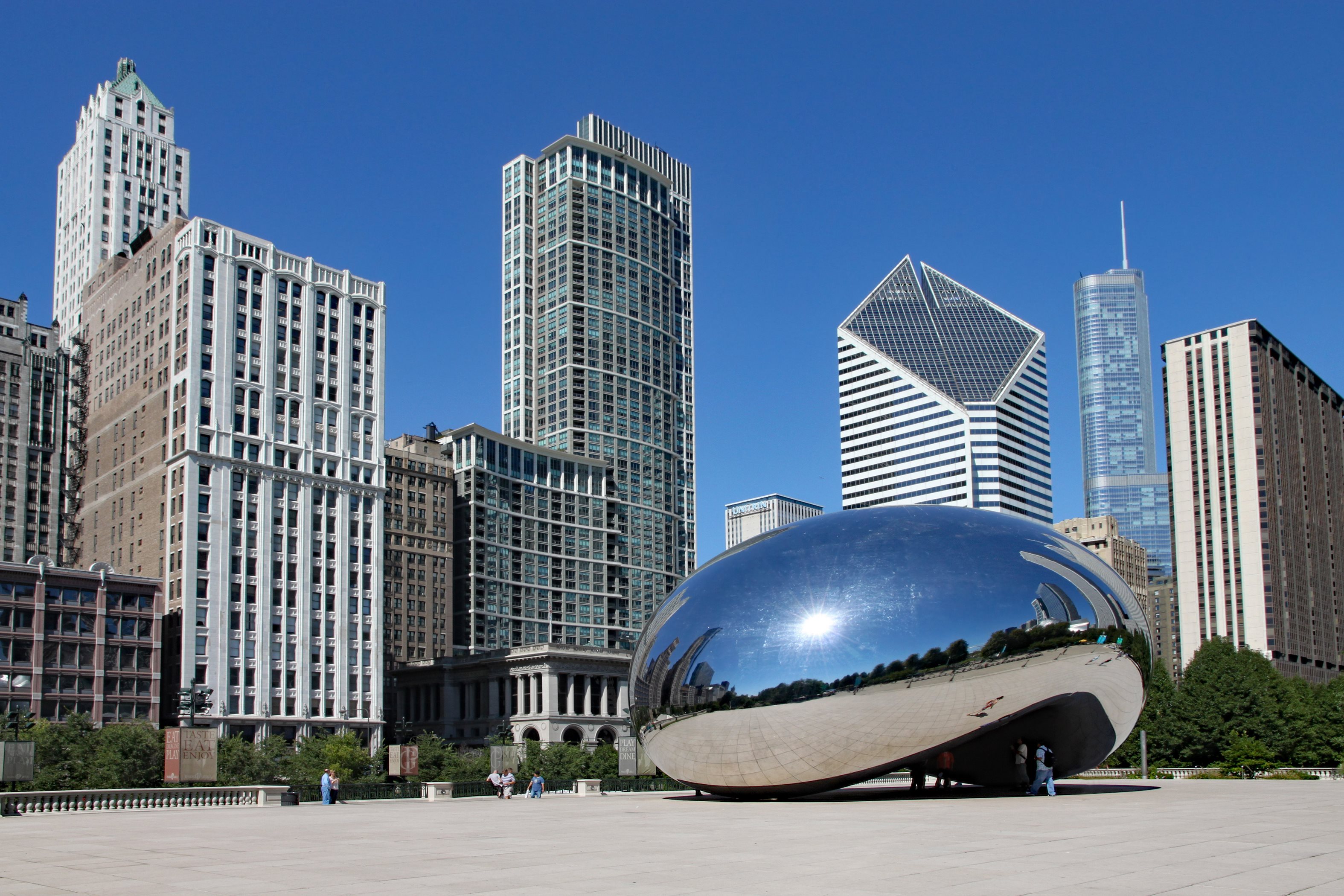 Chicago Illinois Bean Sculpture