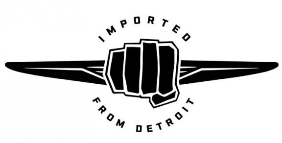 Chrysler Imported from Detroit logo