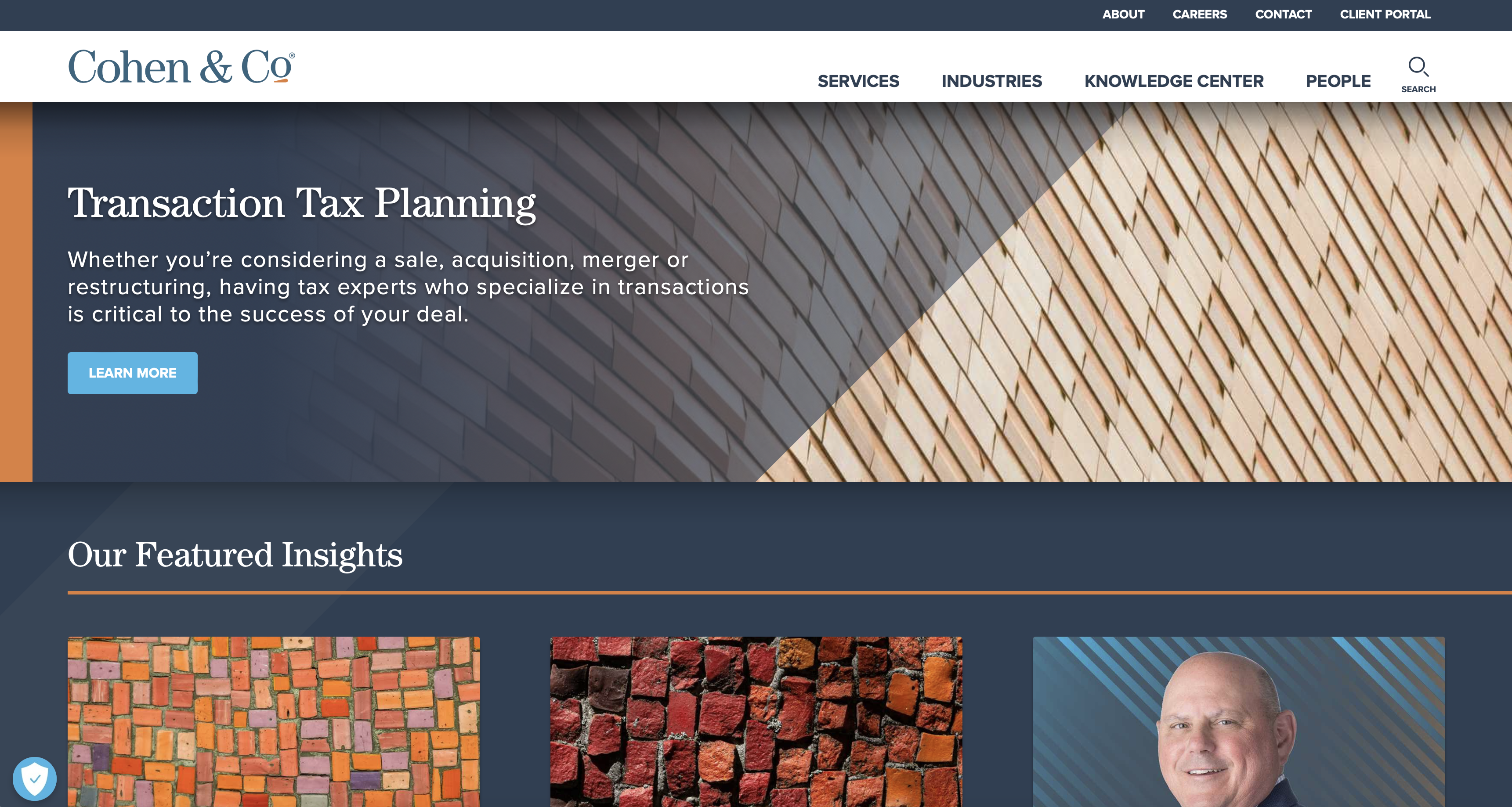 Cohen & Co Home Page