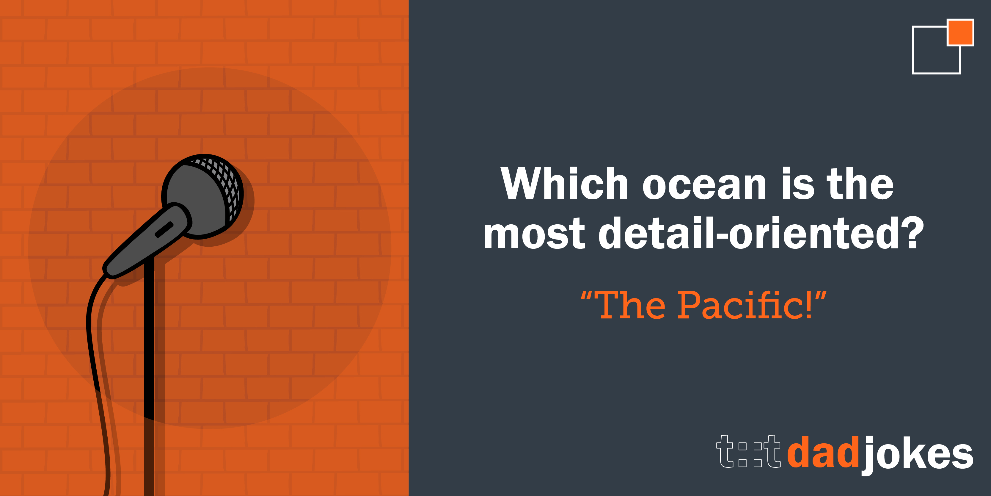 Which ocean is the most detail-oriented? The Pacific!