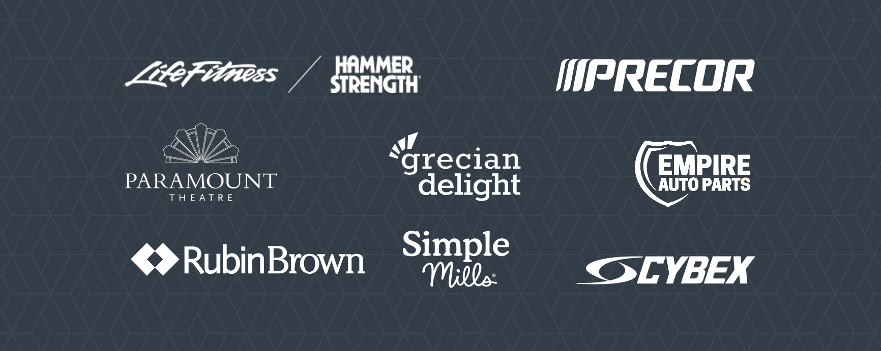 Collection of Chicago Business logos, showcasing thunder::tech's experience with Chicago businesses