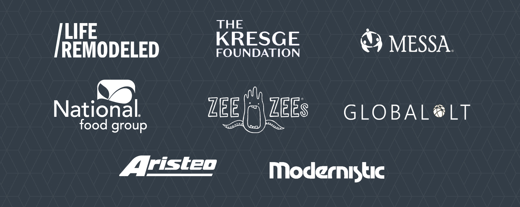 Collection of Detroit Business logos, showcasing thunder::tech's experience with Detroit businesses